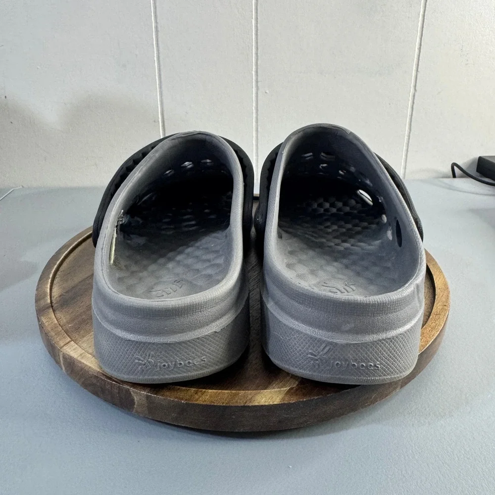 Joybees Kids Clogs Gray Rubber Slip On Water Shoes Size J2